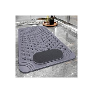 1 Adet Vantuzlu Banyo Ve Duş Kaydırmazı Duşa Kabin Küvet Içi Banyo Paspası 36 X 69,5 Cm M-162