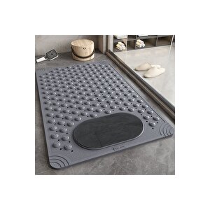 1 Adet Vantuzlu Banyo Ve Duş Kaydırmazı Duşa Kabin Küvet Içi Banyo Paspası 36 X 69,5 Cm M-162
