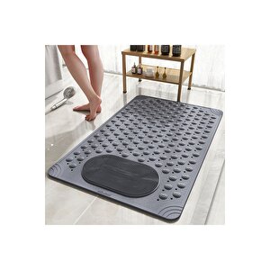 1 Adet Vantuzlu Banyo Ve Duş Kaydırmazı Duşa Kabin Küvet Içi Banyo Paspası 36 X 69,5 Cm M-162