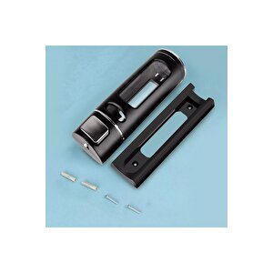 2 Adet Siyah 400 Ml Duvara Monte Manuel Sabunluk Banyo , Mutfak El Sıvı Şampuan Duş Jeli M-52