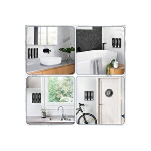 3 Adet Siyah 400 Ml Duvara Monte Manuel Sabunluk Sıvı Lavabo Sabunluk El Sabunu M-52