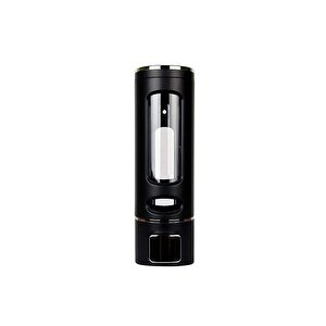 1 Adet Siyah 400 Ml Duvara Monte Manuel Sabunluk Sıvı Lavabo Sabunluk El Sabunu M-52