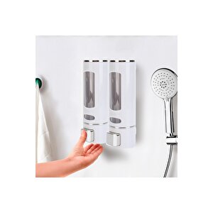 1 Adet 400 Ml Şampuan Kutusu Losyon Duş Jeli Kabı, Banyo Ve Mutfak İçin Manuel Duş Jeli Dispenseri