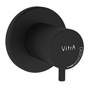 Vitra Stop Valf, Origin, Ankastre (sıva Üstü Grubu) Mat Siyah, A4145836wtc