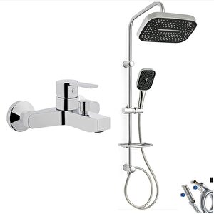 Fold S Banyo Bataryası + Doppo Prime Lux Tepe Duş Sistemi
