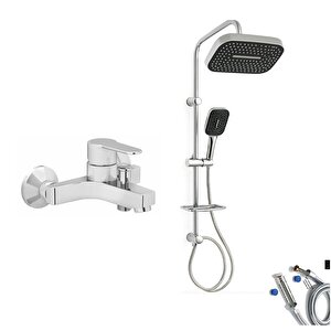 Win S Banyo Bataryası + Doppo Prime Lux Tepe Duş Sistemi