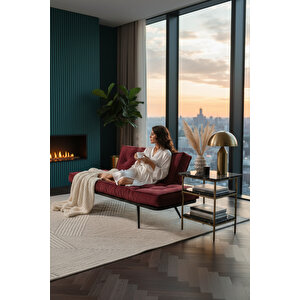 Mekanizmalı Yataklı İkili Kanepe | Premium Katlanır Çekyat Koltuk | Modern & Fonksiyonel Tasarım Mor