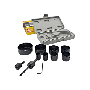 Fixonic B.h.d Bhd00263 Buat (panç) Açma Seti 11 Parça (19-22-29-32-38-44-51-64mm)