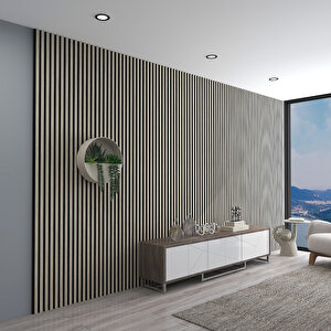 Mdf Akustik Panel 60×278 Cm 11 Mm – Traverten Traverten