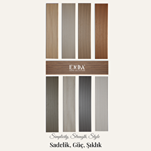 MDF Akustik Duvar Paneli 60×278 cm 11 Mm – Traverten