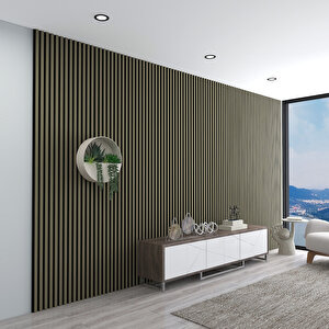 Mdf Akustik Panel 60×278 Cm 11 Mm – İstiridye Haki Yeşili