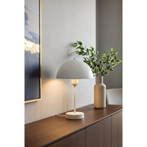 Roma Abajur Beyaz-beyaz Kuka-beyaz