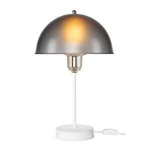 Roma Abajur Beyaz-krom Kuka-füme