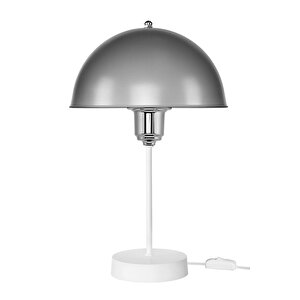 Roma Abajur Beyaz-krom Kuka-füme