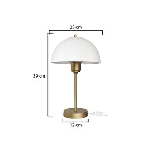 Roma Abajur Eski̇tme-eski̇tme Kuka-beyaz