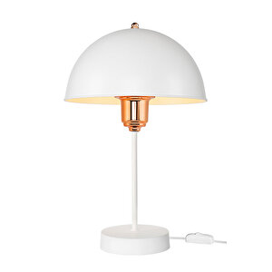 Roma Abajur Beyaz-bakir Kuka-beyaz