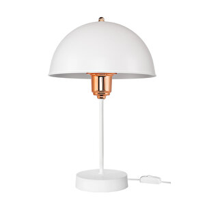 Roma Abajur Beyaz-bakir Kuka-beyaz