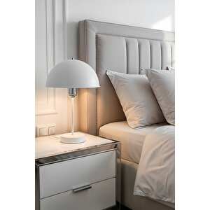 Roma Abajur Beyaz-krom Kuka-beyaz