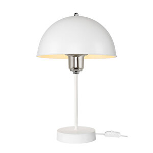 Roma Abajur Beyaz-krom Kuka-beyaz