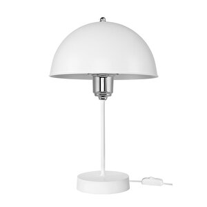 Roma Abajur Beyaz-krom Kuka-beyaz