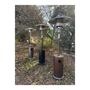 Palmiye Soba Dış Mekan Açık Alan Şemsiye/mantar Bahçe & Balkon Isıtıcı Kahverengi Trng-k