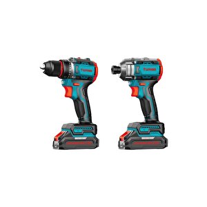 Cat5135 Kömürsüz Akülü Set Matkap Ve Vidalama 2 X 2.0ah - Cat5135