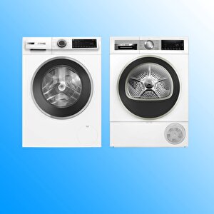 2'li̇ Set Wgk252z0tr 10 Kg Çamaşir Maki̇nesi̇-wqg25201tr 10 Kg Kurutma Maki̇nesi̇