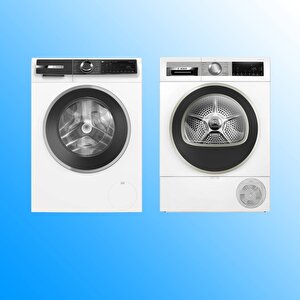 2'li̇ Set Wgk264z0tr 11 Kg Çamaşir Maki̇nesi̇-wqg25201tr 10 Kg Kurutma Maki̇nesi̇