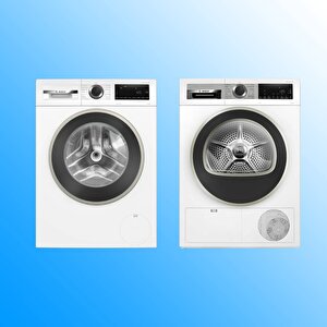 Bosch 2'li̇ Set Wga25202tr 10 Kg Çamaşir Maki̇nesi̇-wqg25100tr 10 Kg Kurutma Maki̇nesi̇