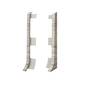 Linela Pvc Süpürgelik  Melton Meşe - Lnl409 Bitiş Kapağı Aksesuarı (1 Paket - 2 Adet)