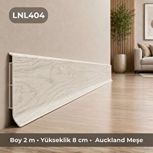 Linela Suya Dayanıklı Pvc Süpürgelik 8 Cm - Auckland Meşe - Lnl404
