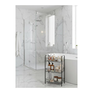 Banyo Metal Raf Banyo Düzenleyici Çok Amaçlı Metal Raf