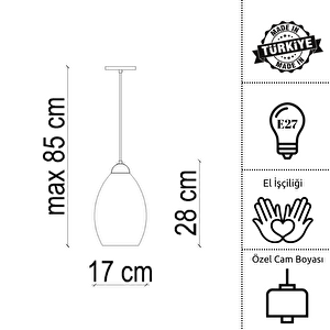 Paskalya Cam Sarkıt - Altın