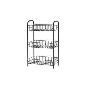Katlı Metal Banyo Rafı Banyo Düzenleyici Banyo Dolabı Organizer Düzenleyici