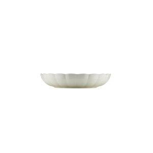 Bone Luz Altın Yaldızlı Çukur Tabak 22cm Tekli