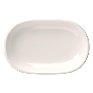 Tabak Evi Porselen Magnus Oval Kayık Tabak 23x15x3cm Tekli