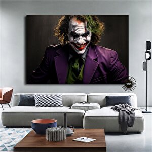 Joker Kanvas Baskısı, Joker Duvar Sanatı, Joker Portre Duvar Sanatı, Joker Baskısı, Joker Posteri 20x30 cm