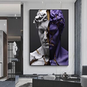 David Heykeli Tuval Baskısı, David Heykeli Yeniden Yapım Tuvali, Heykel Tuval Baskısı 100x150 cm