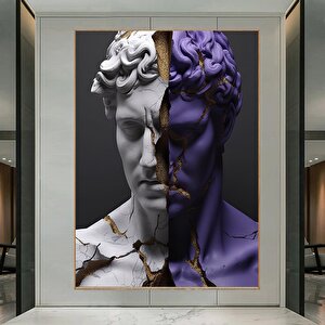 David Heykeli Tuval Baskısı, David Heykeli Yeniden Yapım Tuvali, Heykel Tuval Baskısı 100x150 cm