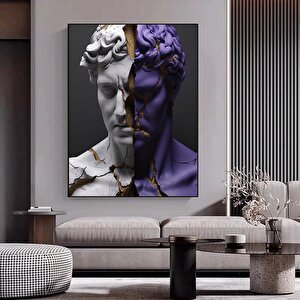 David Heykeli Tuval Baskısı, David Heykeli Yeniden Yapım Tuvali, Heykel Tuval Baskısı 100x150 cm