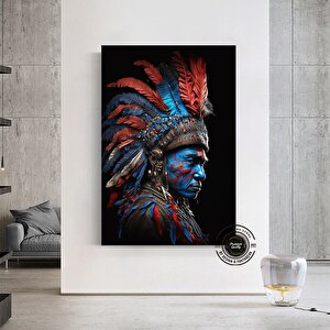 Yerli Savaşçı Kanvas Tablosu