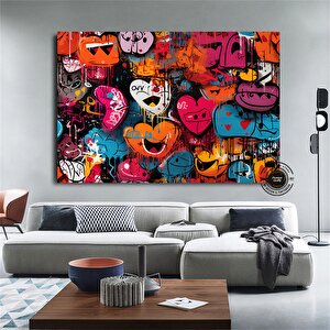 Graffiti Urban Sanatı; Çerçeveli Duvar Dekoru