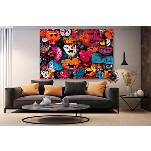 Graffiti Urban Sanatı; Çerçeveli Duvar Dekoru