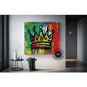 Taç Grafiti Sanatı – Kral Taç Dijital Tablosu