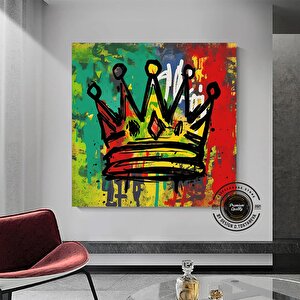 Taç Grafiti Sanatı – Kral Taç Dijital Tablosu