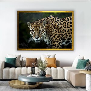 Renkli Kaplan Kanvas – Kaplan Duvar Sanatı, Asmaya Hazır