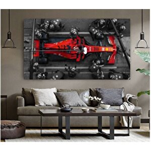 Charles Leclerc F1 Kanvas Tablo | Ferrari Hediye | Pit Stop Sanatı