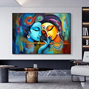 Radha Krishna Kanvas Tablo 20x30 cm