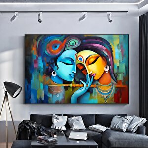 Radha Krishna Kanvas Tablo 20x30 cm