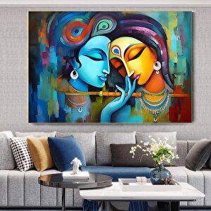 Radha Krishna Kanvas Tablo